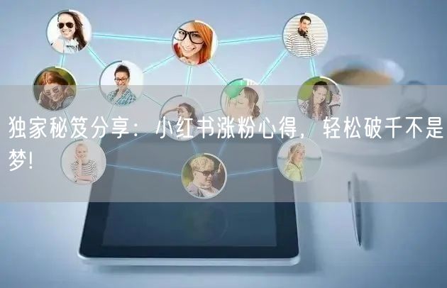 独家秘笈分享:小红书涨粉心得,轻松破千不是梦!